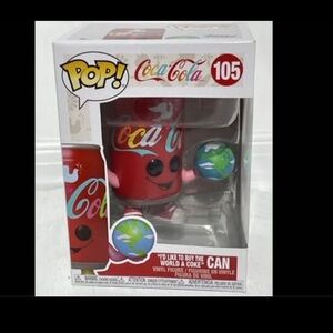 Funko Pop! Vinyl: Ad Icons - I’d like to Buy The World a Coke” Coca-Cola Can 105